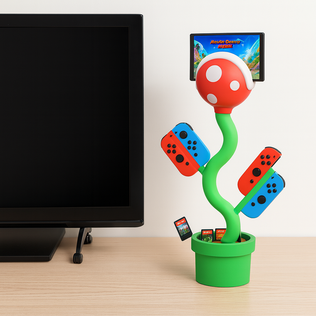 Soporte Planta Piraña para Nintendo Switch 1