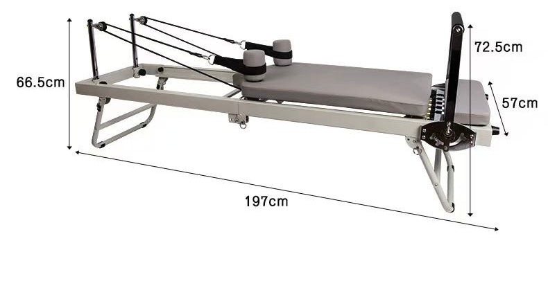 Máquina de Pilates Reformer Plegable