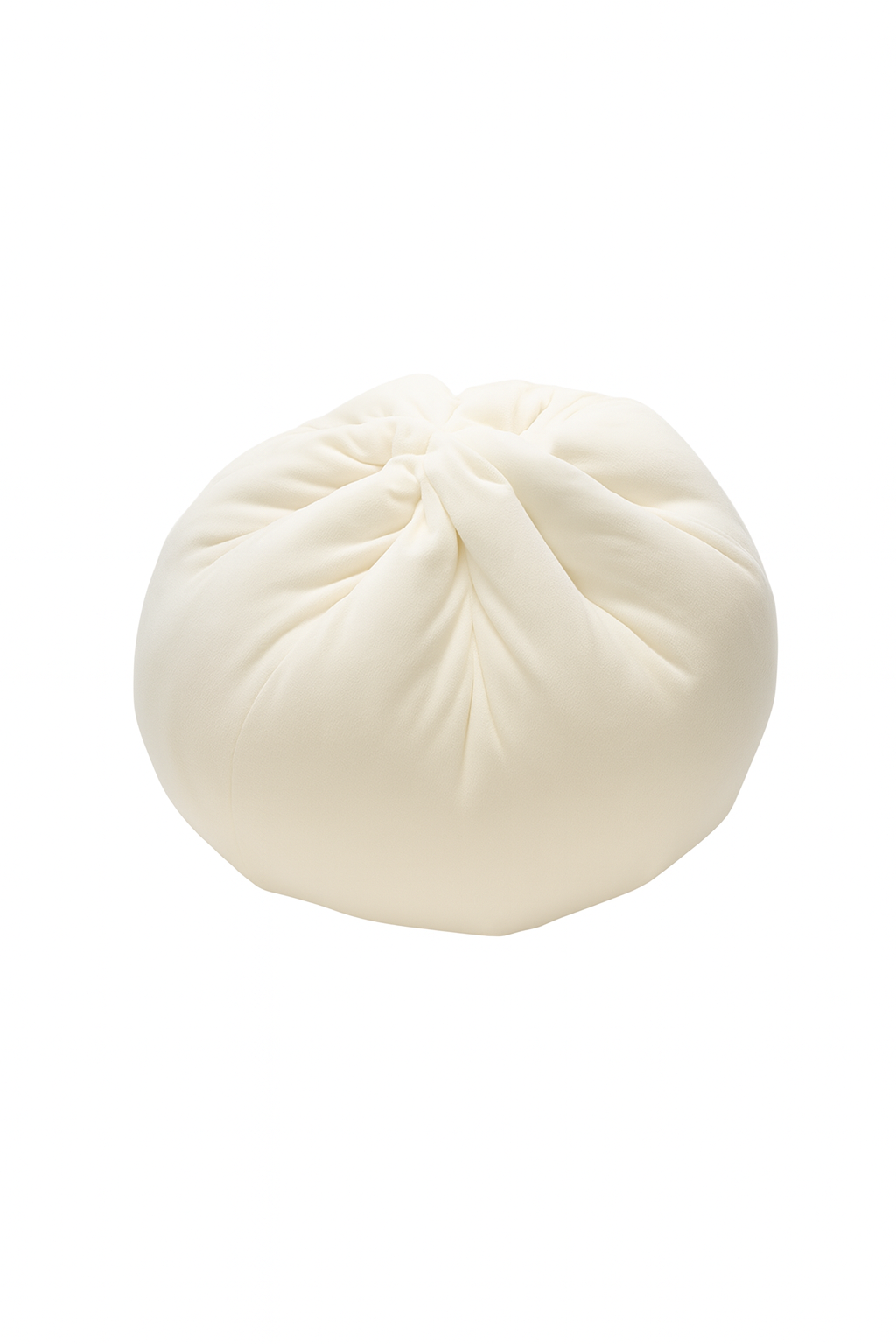 Puff Bao – Asiento Minimalista con Diseño Inspirado en Pan Bao